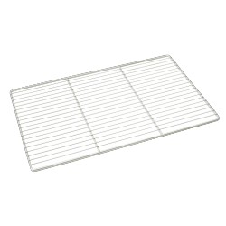 Rejillas de acero inoxidable reforzadas 650 x 530 mm GN2/ 1 - Lote de 10