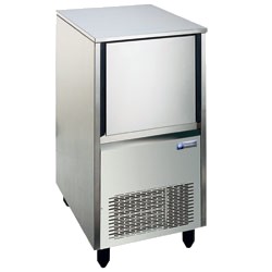 Máquina de cubitos de hielos huecos para agua dura pequeña 18 kg/24 h