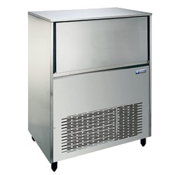 Máquina de hielos huecos para agua dura 122 kg / 24 h