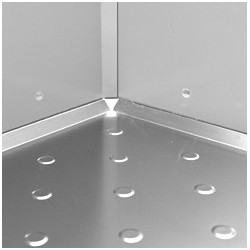 Cuarto frío positivo 2600 x 2300 mm desmontable completo -2 °C / 4 °C - v2