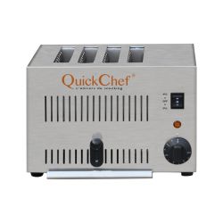 Tostador eléctrico QuickChef para 4 rebanadas - v2