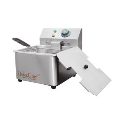 Freidora eléctrica de libre instalación QuickChef 8 litros