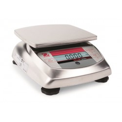 Balanza portátil estanca, íntegramente de acero inoxidable 6 kg / 1 g