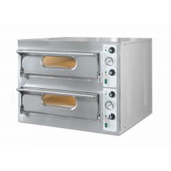 Horno de pizza eléctrico trifásico 2 x 4 pizzas diám 33 cm START44