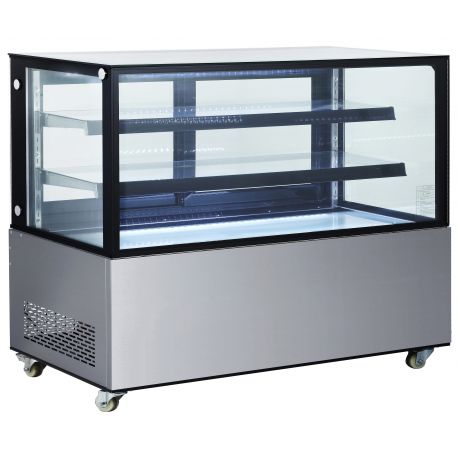 Vitrina mostrador refrigerada 470 litros - 1515 mm (L) con ruedas