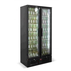 Frigorífico alto de bar de 2 puertas abatibles
