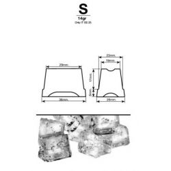 Máquina de hielos macizos 22 kg / día ICE TECH - v2