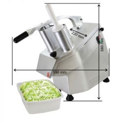 Cortador de verduras de 5 discos incluido - v2