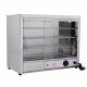 Vitrina caliente 640 x 360 x 530 mm (L x P x A)
