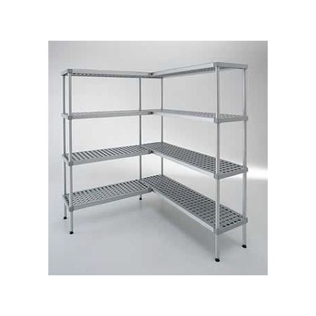 Rayonnage pour chambre froide 4 niveaux 2000x500xH1800mm - v4