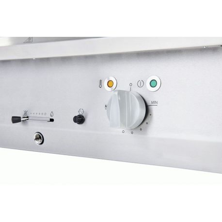 Bain-marie électrique double 2xGN1/1 x 150 mm à poser - v3