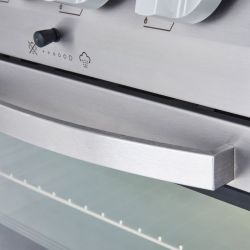 Hornilla eléctrica de 4 fuegos sobre horno eléctrico estático GN2/1 - v2