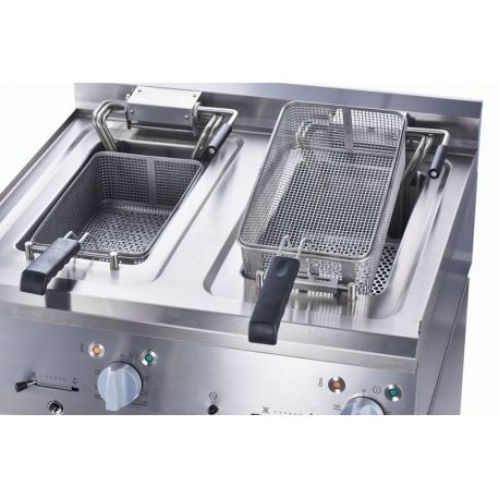 Friteuse électrique double 2x10L à poser - v3