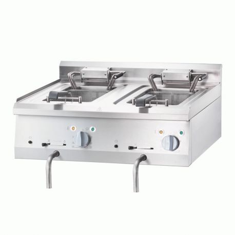 Friteuse électrique double 2x10L à poser - v8