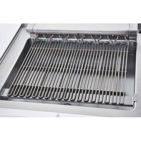 Grill à eau électrique double à poser - v3