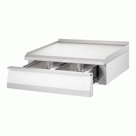 Tiroir doubleà poser pour Ligne cuisson 700mm - v2