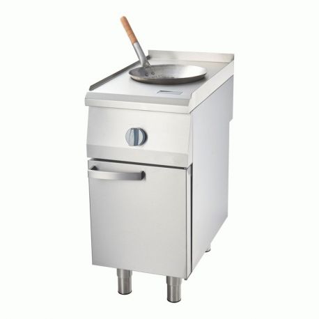 Wok à induction électrique Ø290mm sur coffre - v2