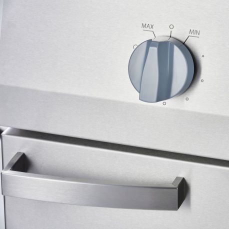 Wok à induction électrique Ø290mm sur coffre - v6