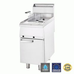 Freidora de gas individual de 2 x 7 l en caja