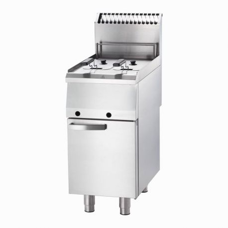 Friteuse gaz double 2x7L sur coffre - v2