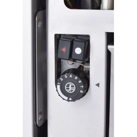 Friteuse gaz double 2x7L sur coffre - v6