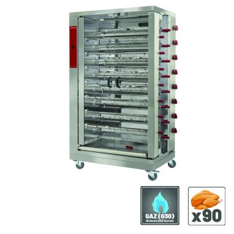 Asador de gas 15 espetones