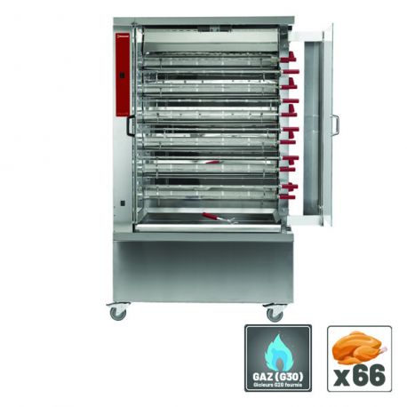 Asador de gas 11 espetones