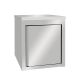Mueble bajo central de acero inoxidable 600 x 600 x 850 mm con puerta abatible