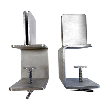 lot de 2 supports milieu pour plexiglas de la marque SUPPLEX pour plexiglas 3 mm - v2