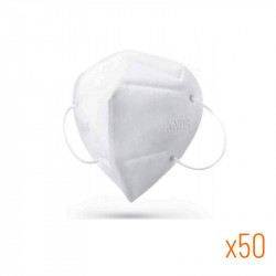 Caja de 50 mascarillas FFP2 blancas