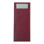 Bolsa servilleta kraft burdeos 20 x 8,5 cm (5 x 100 u.)