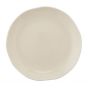 Plato llano redondo vainilla porcelana 27 cm de diámetro (3 u.)