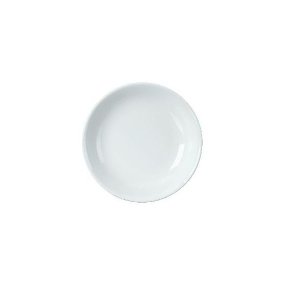 Plato hondo redondo blanco porcelana de 20 cm de diámetro Hotel (12 u.)
