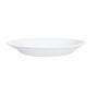 Plato hondo redondo blanco cristal de 22,50 cm de diámetro Restaurant Blanco (6 u.)