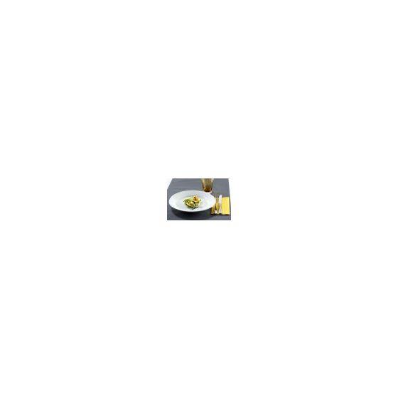 Plato llano redondo blanco porcelana de 21 cm de diámetro (12 u.) - v2