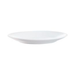 Plato llano redondo blanco cristal de 15,50 cm de diámetro Restaurant Blanco (6 u.)
