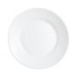 Plato llano redondo blanco cristal de 19 cm de diámetro Restaurant Blanco (6 u.)