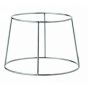 Soporte para bandeja de marisco redonda gris de acero inoxidable de 27 cm de diámetro