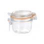 tarro hermético redondo cristal transparente de 8,30 cm de diámetro Fido (6 u.)