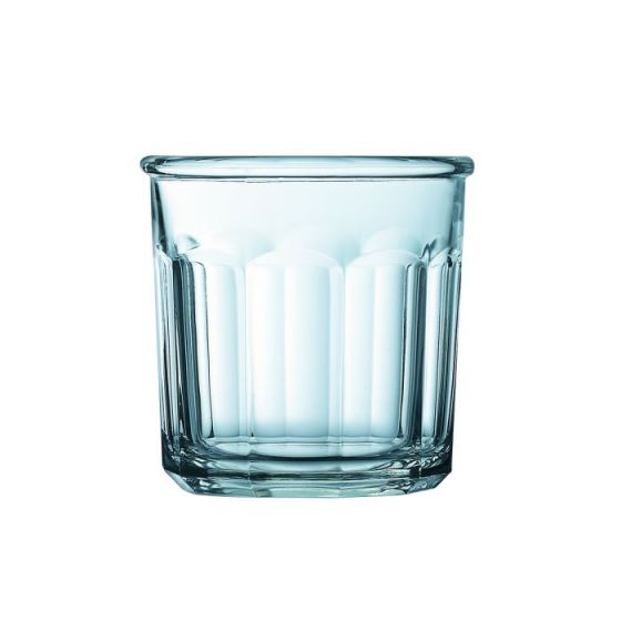 Tarro redondo transparente cristal de 31 cl y 9 cm de diámetro Eskale (6 u.)