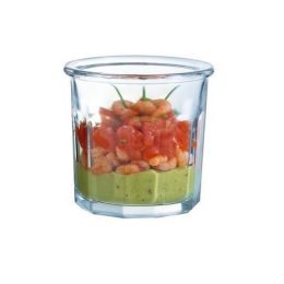 Tarro redondo transparente cristal de 31 cl y 9 cm de diámetro Eskale (6 u.) - v2