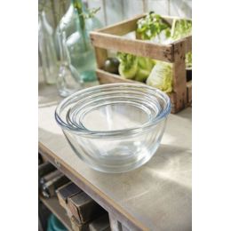 Cuenco redondo transparente de cristal de 41 cl y 12 cm de diámetro Cocoon (6 u.) - v2