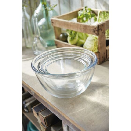 Cuenco redondo transparente de cristal de 41 cl y 12 cm de diámetro Cocoon (6 u.) - v2