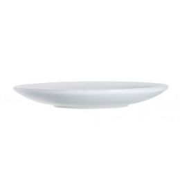 Platillo para taza de desayuno redondo blanco cristal de 15,30 cm de diámetro Restaurant Blanco (6 u.) - v2