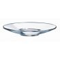 Platillo para taza de té redondo cristal transparente de 14 cm de diámetro Aroma (6 u.)