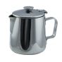 Tetera ovalada acero inoxidable gris 35 cl 11,50 cm Cafeterie Inox