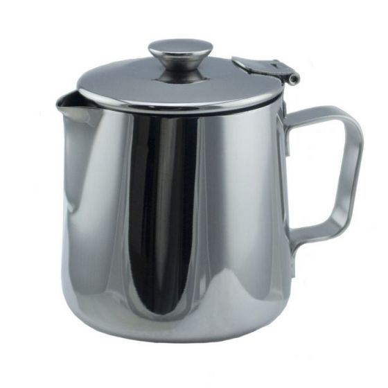 Tetera ovalada acero inoxidable gris 35 cl 11,50 cm Cafeterie Inox