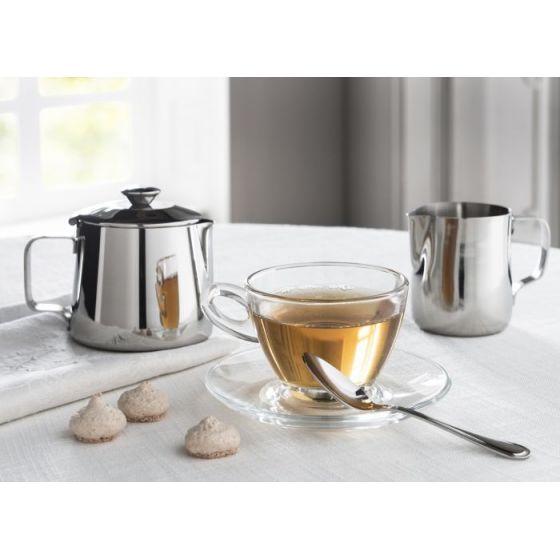 Tetera ovalada acero inoxidable gris 35 cl 11,50 cm Cafeterie Inox - v2