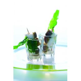 Chupito cónico transparente de cristal de 4,50 cl y 5 cm de diámetro Granity (12 u.) - v2