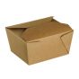 Caja rectangular marrón 11 x 13 cm 780 ml (50 unidades)